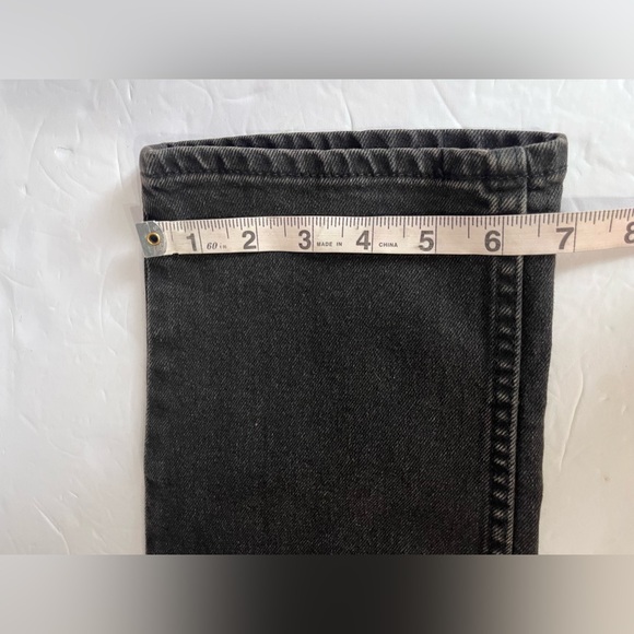 NWT H&M Jeans Women’s 4 Slim Regular Ankle‎ Black Straight Leg Comfort Stretch - Picture 10 of 11